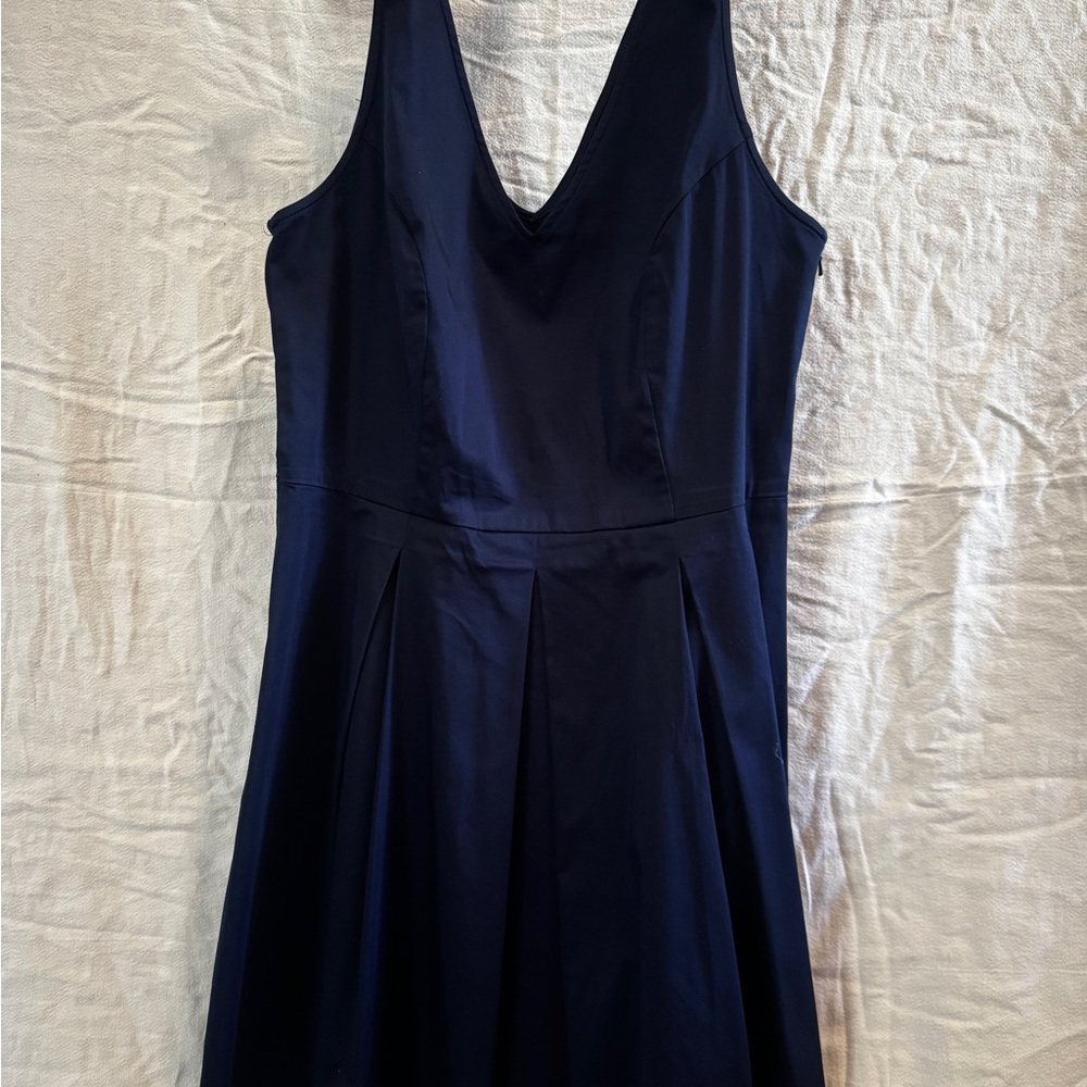 Banana Republic Midnight Blue Backless Dress